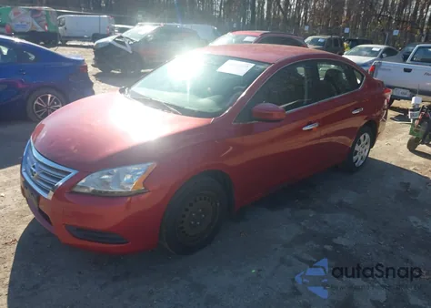 2014 Nissan Sentra S из США, поврежденный, VIN 3N1AB7AP8EL693139